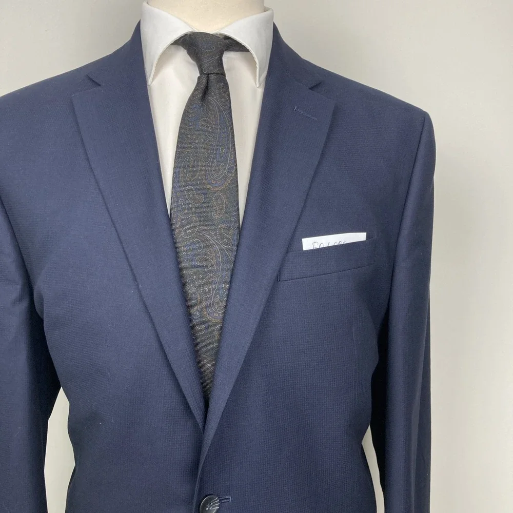 Kenneth Cole Classic-Fit Stretch Blazer Sport Coat‎ 46L